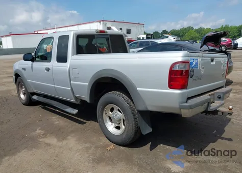 2002 Ford Ranger Edge/Xlt из США, поврежденный, VIN 1FTZR45E72TA02399